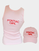 Pontiac Girl Pink Tank & Pink Hat